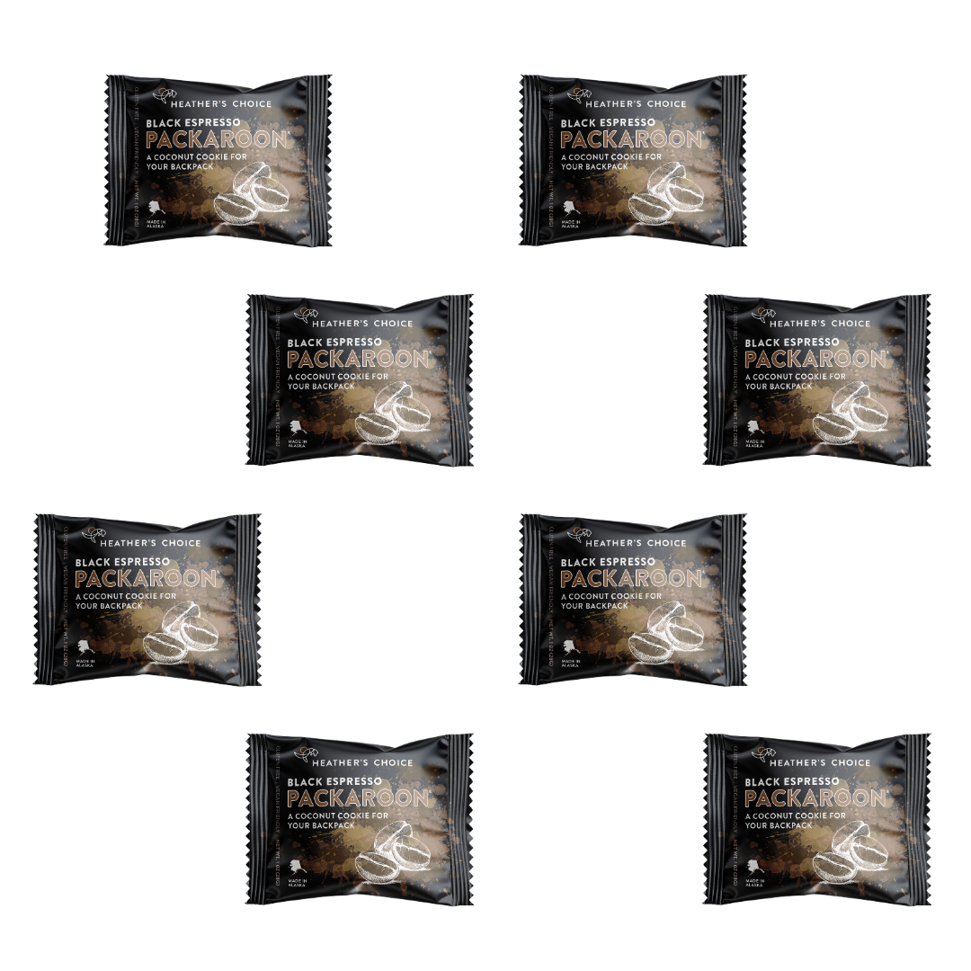 Black Espresso Packaroons® (Eight Pack)